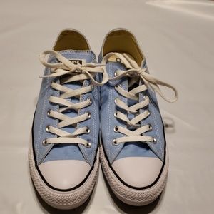 Blue Converse All Stars Womens Sz 10 Mens Sz 8